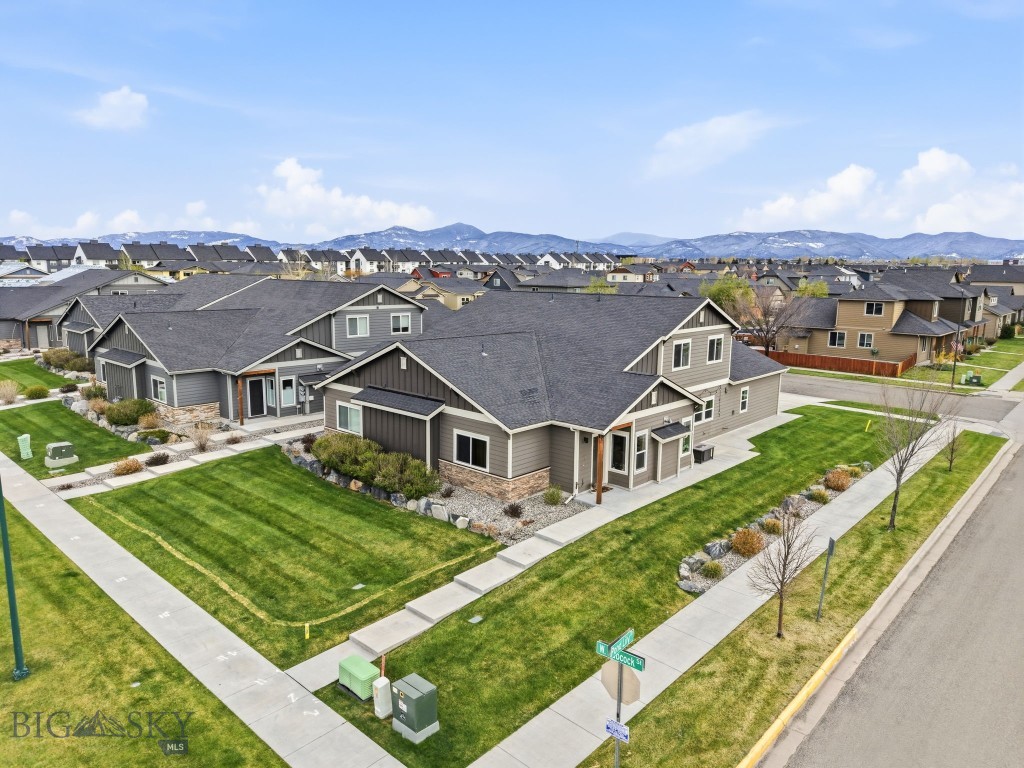 Nestled in Norton Ranch, one of Bozeman's most desirable communities, 5119 Dragonfly Street offers 1,693 square feet of comfortable, low-maintenance living. This 3 bedroom, 2.5 bath home features a main-level primary suite with a walk-in closet and en suite dual vanities, along with an open-concept living area that connects the kitchen, dining, and living spaces.

A gas fireplace anchors the living room, and sliding glass doors off the dining area open to a patio, ideal for enjoying Montana's summer evenings. The floor plan is designed to maximize both comfort and functionality, and the home includes a 2-car attached garage with ample storage.

Just steps from a 4-acre neighborhood park and nearby walking trails, the property offers a sense of openness along with views of the Bridger Mountains. Whether you're seeking a primary residence, a lock-and-leave lifestyle, or a well-located home in a sought-after Bozeman neighborhood, 5119 Dragonfly Street is worth a closer look.