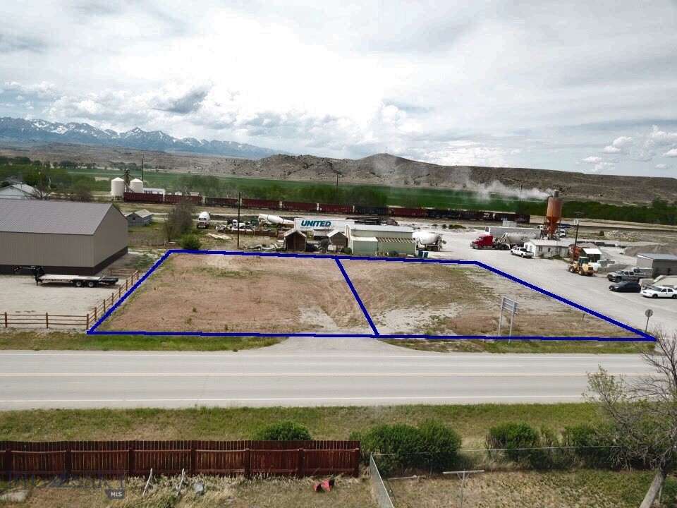 Exceptional investment and development opportunity in the growing community of Big Timber, Montana. This commercial offering consists of approximately 22,500 square feet across two lots (75' x 150' each) with highly desirable Highway Business zoning and excellent Highway 191 frontage.

The property is development-ready with water and sewer services available, requiring only the installation of a water meter. Three-phase power and fiber-optic internet are available to the site, providing the infrastructure needed for a wide range of commercial, retail, service, or light industrial uses.

With outstanding visibility, convenient access, and flexible zoning, this property presents an ideal location to bring your business or development vision to life in one of Montana's growing small-town markets.