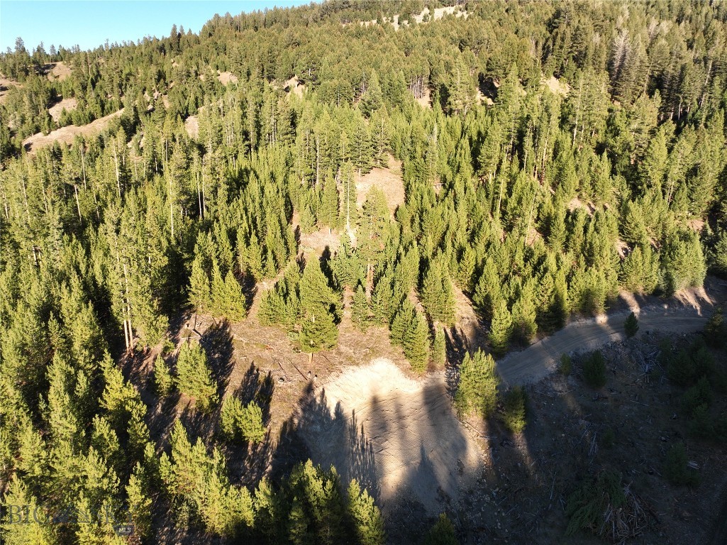 This off-grid property is 9.6 acres located in the historic Ruby Mine area about 1.5 miles off of Lowland Road in Jefferson County, MT. About a 30 minute drive from Butte, MT, this land is situated in the heart of the Deerlodge National Forest surrounded by recreation opportunities, especially elk hunting! A new road accesses an excavated site ready for your RV or your building supplies for a small, off grid home, or cabin. Create a private hunting camp, or build a cabin and spend time there enjoying the views and peace and quiet of the mountains while being only 30 minutes from the conveniences of town. This is a unique off grid offering in that it does not need to be accessed via a nasty road in a 4x4 vehicle. You can be in a remote location in the mountains, and get there easily! Although, during winter you will need to navigate the 1.5 miles of access road with a snowmobile or vehicle with chains or tracks.