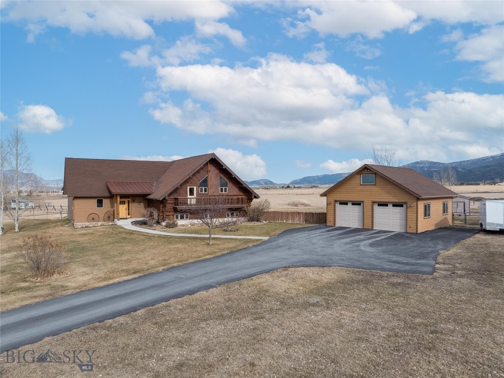First time on the market! This gorgeous, horse friendly home sits on 4 acres in the highly desirable south side of the valley and offers the perfect blend of privacy, space, and convenience. The 2,500 sq ft home features two primary suites, plus two additional bedrooms and a full bath, providing flexible living arrangements for guests or multi-generational living. Enjoy the convenience of two separate laundry rooms and a dedicated office space.

The oversized detached 2-car garage (26x30) with above storage easily doubles as a shop, offering plenty of room for projects, storage, or recreational gear. After a long day, relax in the hot tub while taking in breathtaking views of the Bridger and Gallatin mountain ranges.

All this while being just 15 minutes from downtown and the hospital, giving you peaceful country living with quick access to town amenities. Opportunities like this don’t come along often!