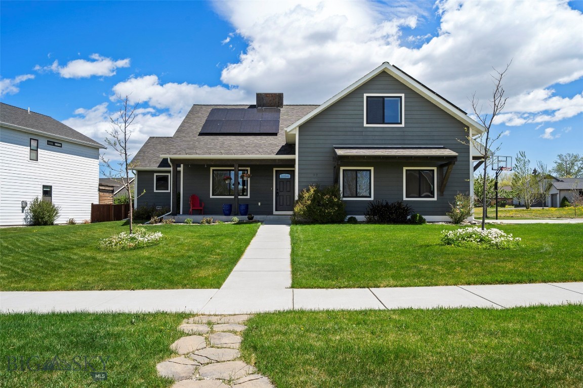 Situated on a spacious 0.24-acre corner lot in the desirable Falcon Hollow subdivision of Bozeman, this beautifully maintained 4-bedroom, 3-bathroom single-family home offers the perfect blend of comfort, quality, and efficiency.

Step inside to a thoughtfully designed open floor plan featuring rich hardwood and tile flooring, solid core doors throughout, and an abundance of natural light. The kitchen has granite countertops, cabinetry, and generous workspace ideal for everyday living.

The main-level primary suite provides convenience and privacy, while the inviting living room creates a warm and welcoming gathering space. Upstairs, a spacious family room offers flexibility for relaxation, recreation, or a home office.

This home has been impeccably cared for and thoughtfully upgraded with solar panels for energy efficiency, a reverse osmosis water system, and a radon mitigation system already in place—adding both value and peace of mind.

Outside, enjoy a fantastic yard with room to garden, play, or simply unwind, all enhanced by the added privacy and curb appeal of a corner lot.

Ideally located just minutes from downtown Bozeman, area schools, Montana State University, and The Market at Ferguson Farm, this home offers both convenience and access to some of the area’s most popular amenities.

Don’t miss the opportunity to own this move-in ready home, it's a must see!