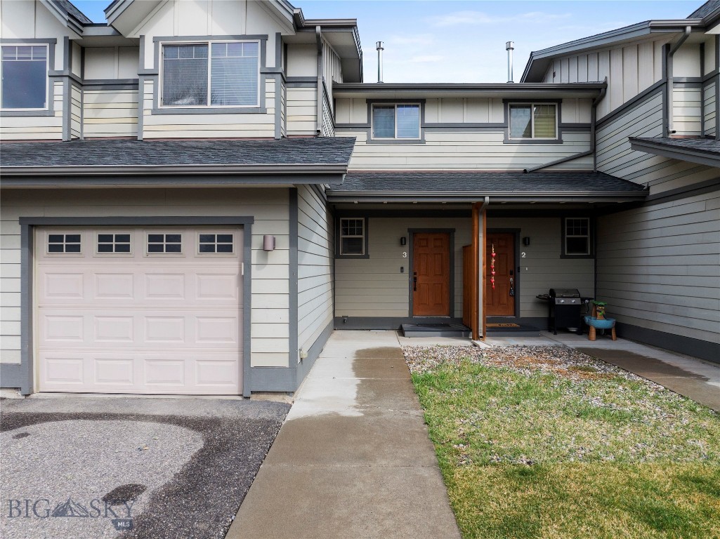 Check out the immaculate condition of this 3 bedroom, 2.5 bath Typha Court condo.  Lovingly cared for and updated, the 1400+ square feet of living space are light, bright, clean and comfortable.   The main level features an open kitchen and living room, tiled half bath and laundry room that conveniently connects to the single car attached garage. Upstairs, the spacious master bedroom has an ensuite bathroom with dual vanities, and two additional bedrooms that share a full bathroom. The great location is just a few blocks from North Bozeman's schools, popular stores, restaurants, breweries and the post office.  Just minutes to I-90 and the airport, this condo is a great jumping off point for all your adventures; local and global!