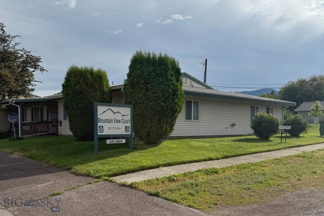 Mountain View Court Apartments presents a rare opportunity to acquire a well-maintained 32-unit multifamily investment property in the rapidly growing community of Columbia Falls, Montana. Located at 821 7th Street West, the property consists of four garden-style 8-plex apartment buildings situated on approximately 2.13 acres with mature landscaping, generous surface parking, and a low-density residential setting. The unit mix includes 24 one-bedroom/one-bath units and 8 two-bedroom/one-bath units, offering a desirable mix that continues to experience strong demand in the Columbia Falls rental market. For many years, Mountain View Court operated under the USDA Rural Development affordable housing program, which restricted rental rates and influenced the property's operations. Those program restrictions have now expired, creating a compelling value-add investment opportunity. A new owner has the ability to gradually transition rents toward market levels as units become available while also identifying opportunities to improve operational efficiencies and enhance long-term cash flow.
Columbia Falls continues to experience strong population and employment growth driven by its proximity to Whitefish, Kalispell, Glacier Park International Airport, and Glacier National Park. Combined with the Flathead Valley's limited housing inventory and continued demand for quality rental housing, Mountain View Court is well positioned for long-term appreciation and income growth. Offering immediate in-place cash flow, below-market rents with meaningful upside potential, and institutional-scale ownership in one of Montana's strongest multifamily markets, Mountain View Court Apartments represents an exceptional investment opportunity for both private and institutional investors. Buyer to verify all property information, financial information, income, expenses, square footage, zoning, and intended use to their own satisfaction.