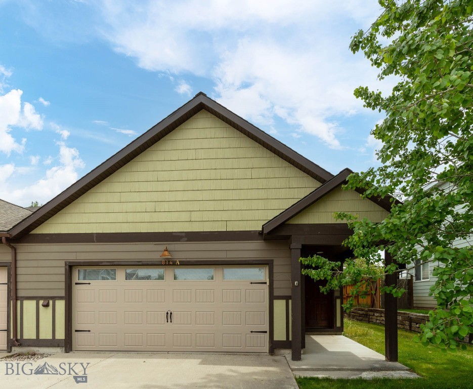 Looking for a single level 1,457 sq ft 3 bed/2 bath condo in Bozeman city limits with a fully fenced yard, a shed and a 2-car garage???  You're in luck; we've got it!  This wonderful condo has such good bones and is ready for your creative design touches!  Come on in and make it your own little dreamy place!  Beautiful light real wood floors, soaring vaulted ceilings, an open kitchen perfect for entertaining, granite counter tops and great appliances make this place a great find!  BUT a beautiful and private fenced back yard with a shed and perfectly placed mature trees with a nice, spacious deck make this your own little oasis away from it all!  The floor plan is terrific too: The primary suite is separate from the additional 2 bedrooms so it would work really nicely in a shared roommate situation so that everyone could have their space.  This floorplan is a delight.  So many things you could do with this lovely home, and the location is hard to beat being so close to the 100-acre park/dog park, fitness facilities, grocery stores, walking trails, public transportation, schools, etc. Don't wait on this gem; it won't last long!