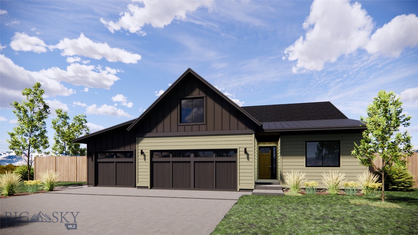A truly remarkable home on a rare site.  The LAST 20,000 sf lot in Meadowklark Ranch Phase 5 with northern border frontage and truly protected views.  The plan allows for construction of a detached ADU/Shop, or both.  The lot and home will be fully fenced and landscaped.  The home features 4 bedrooms and 3 full baths.  The primary bedroom includes an amazing view, vaulted ceilings, a separate tub and tiled shower, a water closet, and full walk in closet.  A corner Dining room with huge picture windows allows for the full impact of the view.  The fireplace living room opens to a covered rear patio, and a step down to a large, uncovered fire pit patio for premium outdoor enjoyment.  The other 2 main level bedrooms each handle king size beds with ease.  Upstairs is a family/game room with wet bar, a full bathroom, a secret/vault room and a gigantic bedroom.  Oversize 3 car garage as well. 2565 sf of home and over 900 sf garage.