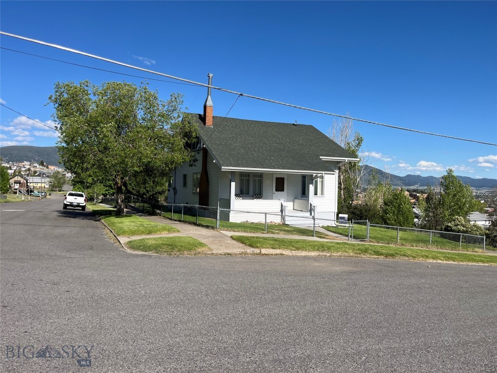 If you are looking for convenience, peace and quiet along with plenty of space, 1152 West Copper Street in Butte, Montana, provides it all. The property features a solidly built, well-maintained attractive home. There are two bedrooms and a bath on the main floor and two bedrooms and a bath on the second floor...the layout is convenient and practical. This attractive craftsman style home sits on a 9000 square foot  landscaped, mature  and fenced corner lot that is in close proximity to Montana Tech, the hospital and uptown.  This home and property has been occupied and cared for by the same family for the past sixty-one years and include  air conditioning and underground sprinklers. Recent updates include the electrical panel, roof, furnace, hot water heater, washer and dryer which are included with sale and the rain gutters. A garbage disposal is scheduled to be installed within the month.