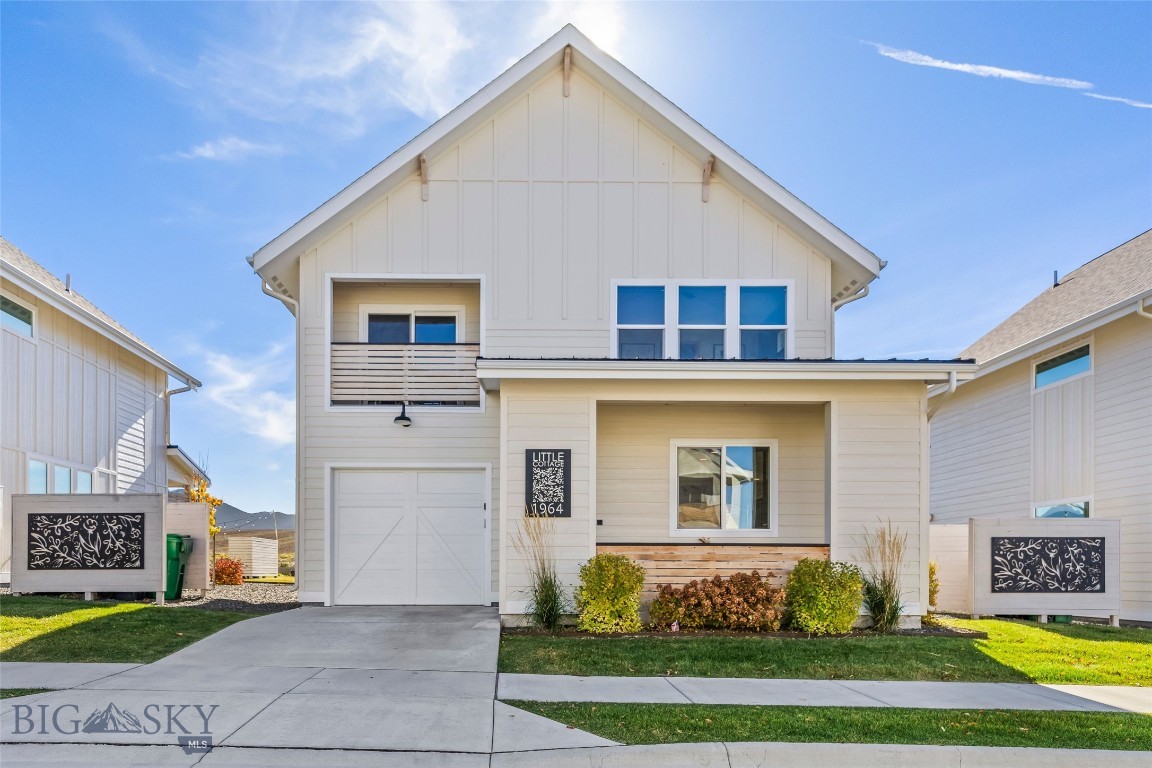 Experience refined Montana living in this stand-alone luxury condo just minutes from Downtown Bozeman and the hospital. This residence truly lives like a single family home but with the benefits you gain from a condo.  Thoughtfully designed with high-end finishes and smart-home features, the home offers effortless comfort and style. The condo is move in ready and being offered furnished. Enjoy modern touches throughout, including Nest thermostats, built-in speakers, automatic blinds, and an open, light-filled layout that highlights stunning mountain views. Two spacious en-suites provide privacy and relaxation, while a versatile third room serves perfectly as an office or guest space. Step outside to two patios or your balcony to take in Bozeman’s signature sunsets, or head out to the nearby walking and biking trail system for easy access to outdoor adventure. Parts of this trail system serve as a cross-country ski trail in the winter. The oversized garage provides plenty of storage for all your gear, and the association covers lawn care and snow removal for true lock-and-leave living. This property combines modern luxury, low-maintenance convenience, and investment flexibility in one of Bozeman’s most desirable locations.