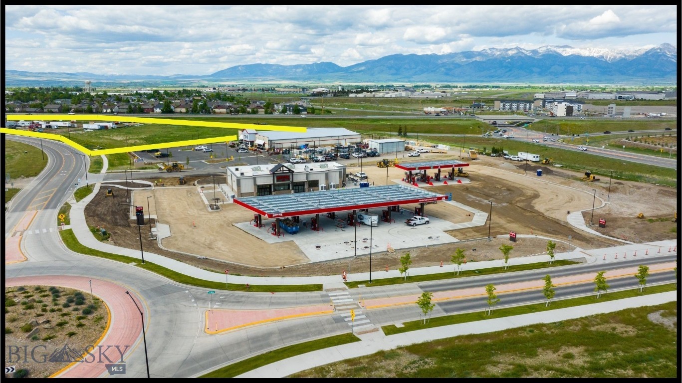 West Post is located right off the I-90 Interchange at the Airway Boulevard Exit, less than a mile south of Bozeman Yellowstone International Airport. This commercial subdivision is just 6 miles west of Bozeman, and in the heart of what will become the primary East/West connector to Jackrabbit Lane/US 191. This premier commercial development is located within Belgrade City limits, providing all utilities and city services to the development. These two adjoining lots feature great I-90 visibility, ideal for hotels, restaurants, retail, and many other uses.