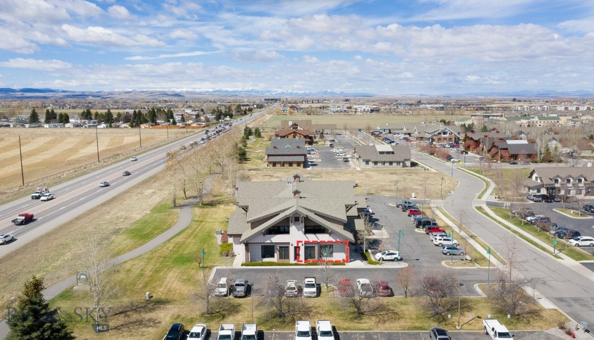 3810 Valley Commons Suite 1B is a professional office suite located along Bozeman’s high-traffic Huffine Lane corridor, down the street from the Ridge Athletic Club. The property features ample on-site parking and a strong location within a well-established business area, making it well suited for a wide range of professional users.

Spanning approximately ±2,212 square feet, the suite includes four (4) private offices, a spacious open area for collaborative work or workstations, and a dedicated supply room. The efficient layout allows for flexible use and smooth workflow throughout the space.

Common-area restrooms are available within the building, and the surrounding area offers a strong mix of retail, dining, and professional services. This well-maintained suite provides an excellent opportunity for businesses seeking a functional, modern workspace in one of Bozeman’s most active commercial corridors.