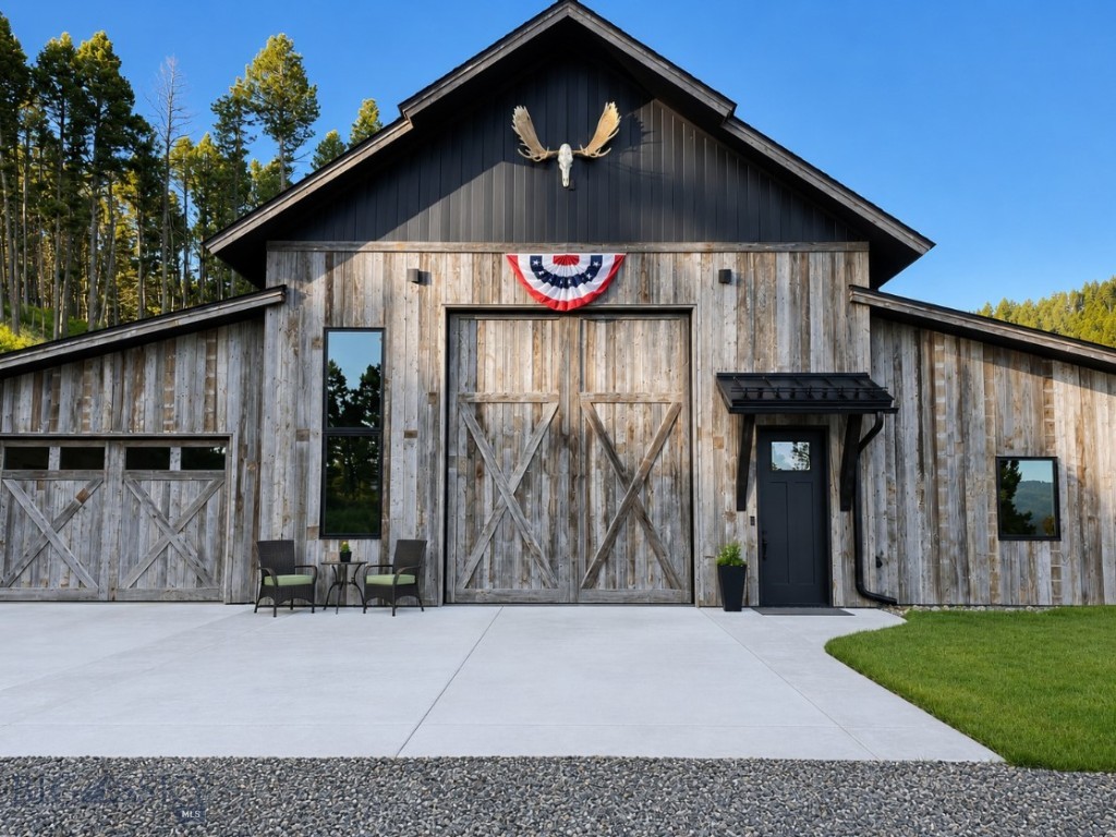 22.7 acres, sweeping Bridger Mountain views, a beautifully crafted residence and a 1,869-square-foot heated shop finished to the same high standard as the home create a rare Montana offering!

The 1,691-square-foot residence was thoughtfully designed with an emphasis on quality over excessive square footage; efficiency and durability, featuring custom maple cabinetry, quartzite countertops, fir doors and trim, Level 5 drywall finishes, radiant in-floor heat, heat pump heating and cooling, spray foam insulation and a whole-house generator!

The heated shop includes a full kitchen and offers exceptional flexibility for vehicles, equipment, projects, entertaining, recreation, storage or workspace needs.

Neighboring conservation easements help preserve the surrounding open landscape and Bridger Mountain views without encumbering the subject property itself. Wildlife is abundant, with frequent sightings of elk, deer, moose and other native species.

Conveniently located between Bozeman and Livingston, this property offers privacy, functionality and direct access to the Montana lifestyle. Whether you're looking for a full-time residence, a recreational basecamp or a property that combines high-quality living with exceptional shop space, 182 Elk Ridge Road delivers! With a thoughtful balance of comfort, craftsmanship and wide-open space, this is a property designed to be enjoyed for years to come! Schedule your showing today!