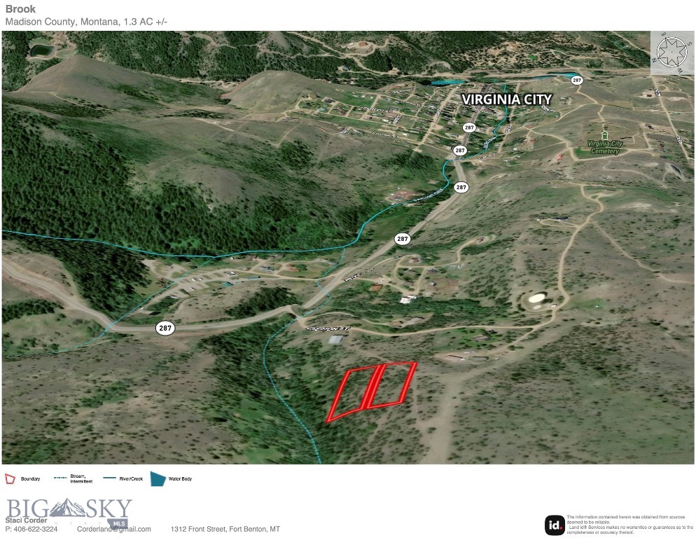 Virginia City Original Plat - Land