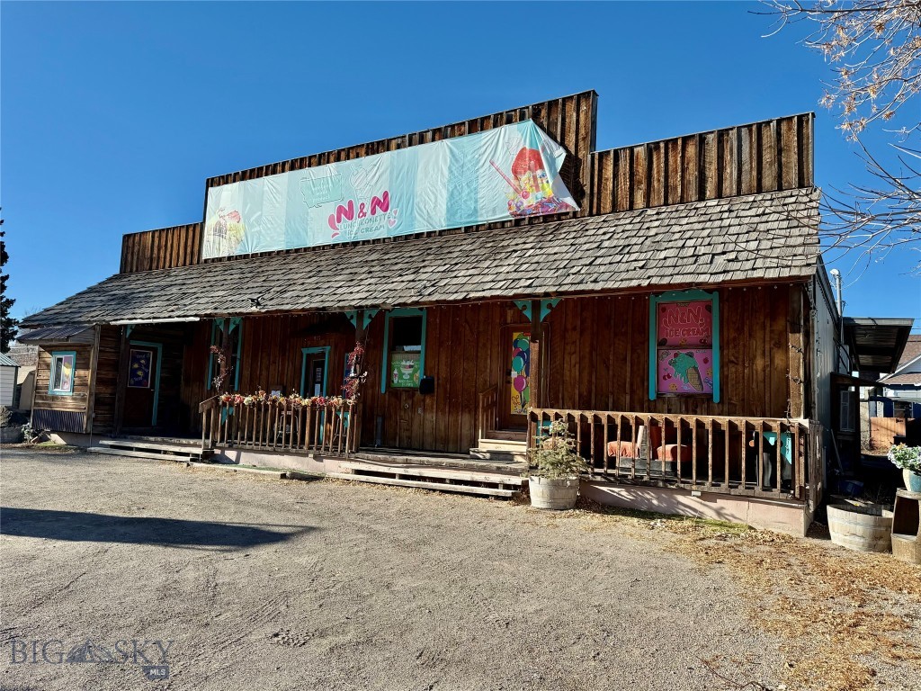 Great investment opportunity in Dillon, Montana. Come take a look at this 7,200+/- sf building on a prime corner lot with multiple rental spaces. Previously a well established Mexican restaurant, ice cream parlor, & 24 hour fitness gym. Within walking distance to UM Western and downtown Dillon. The 4,556 +/- sf main floor offers retail/office space as well as a renovated apartment. The 2,700+/- sf basement previously was a 24 hour full gym with bathrooms and changing rooms. Plenty of parking out front and along the side of the building. The apartment at the back of the building has the potential for 4 bedrooms (as they are non-conforming right now), full kitchen, 1 full bath, 1 half bath, stackable laundry, and more. The potential for this property is endless......continue as a restaurant, new retail or even all apartments being so close to the college district. Call for your private showing today!