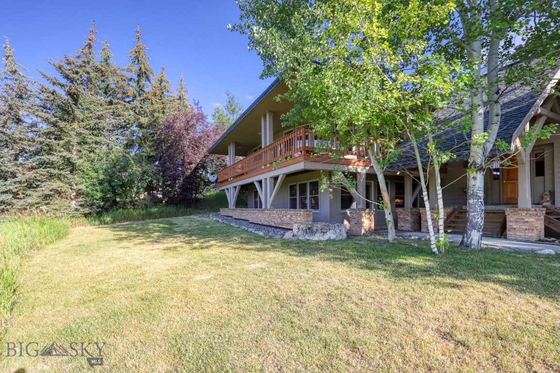 If location is important to you, this is it! This well maintained Timber Frame home is located in the upscale Sweetgrass Hills neighborhood at the very top of the subdivision. The home location offers panoramic views to the south, overlooking the Big Sky Meadow Village. The property backs up to a 20 acre parcel, with the ever popular Reflector Hiking Trail easement on it. Perfect for that daily walk in the woods, right from the house. The home has a Security System, 3 bedrooms, 3.5 bathrooms (all with new fixtures), with upper and lower level great rooms (each with fireplaces), for entertaining the family or guests. A front covered deck and rear private patio with views of Lone Mountain in the distance, are perfect for that outside time. A new roof was just installed using 50 year Timberline Shingles. The world class Big Sky Ski and Summer Resort is a short drive up the Mountain Road. All of the summer and winter amenities are minutes away. Big Sky offers unlimited activities, restaurants, shopping, Music In The Mountains, Farmers Market and so much more.
Sweet Grass Hills subdivision prohibits any rentals less than 30 days.