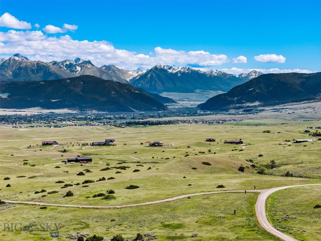 Tremendous southern views define this 30.775+/- acre parcel, where your great room windows look directly into the Absaroka Beartooth Mountain Range. Set just 10 minutes NW of the quaint western town of Livingston, this gentle, rolling terrain parcel offers breathtaking mountain views in every direction—with Sheep Mountain rising to the east off your patio.
Build your Montana dream home (and optional guest house) among native grasses and wildflowers. Horses, livestock, and even 4H/FFA pigs are welcome here, with plenty of room to roam. Part of the Schuler Minor Subdivision—just five lots with light covenants. Low-cost HOA fees cover road maintenance, the fire abatement pond, and weed spraying in common areas. Well-maintained gravel roads provide easy year-round access.
Just 10 minutes to Historic Downtown Livingston and its local shops, restaurants, bars, and art galleries, yet minutes to the famed Yellowstone River, Paradise Valley, and endless outdoor recreation. Home to deer, pronghorn, elk, fox, and abundant birdlife including meadowlarks, bluebirds, and sharptail grouse. This special property guarantees dark nights, bright stars, and small-town charm.