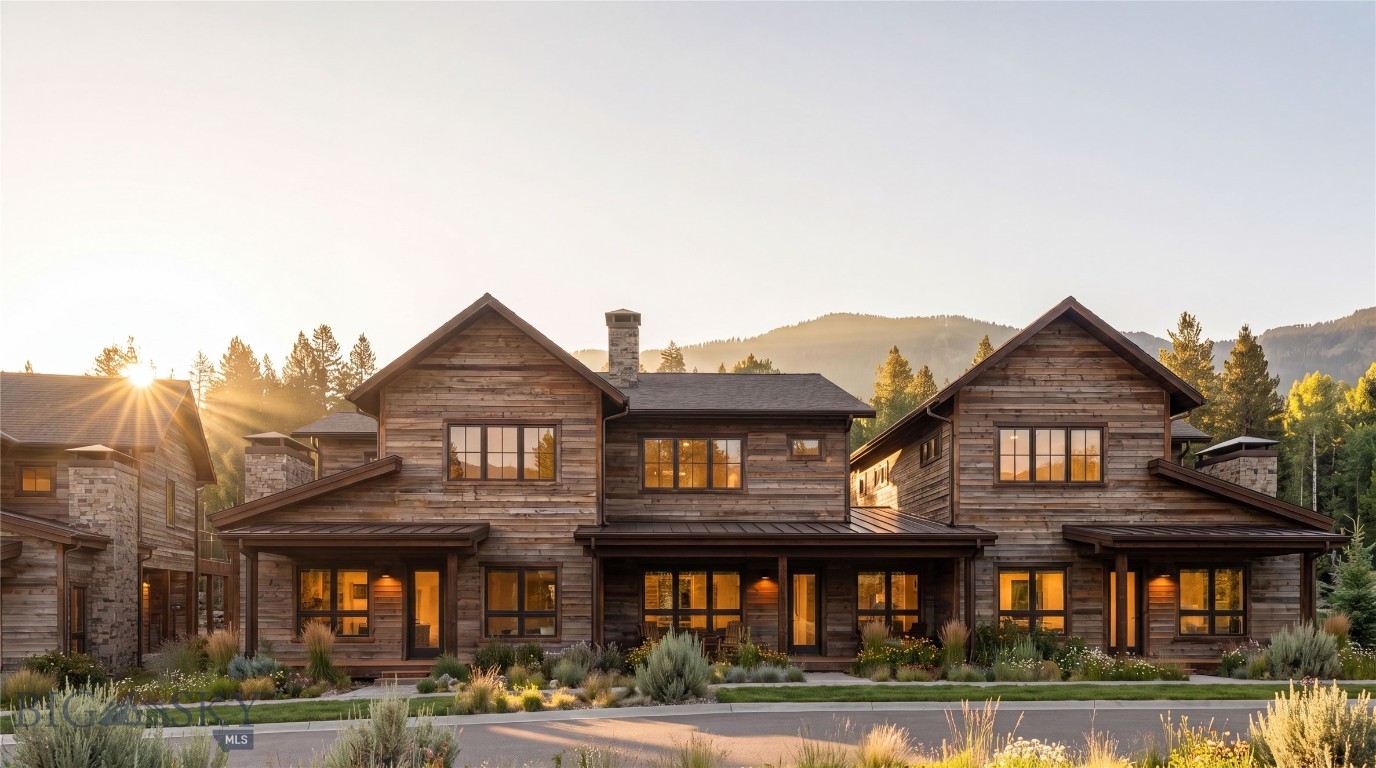 Welcome to Ousel Meadows, a limited collection of thoughtfully designed townhomes offering modern mountain living in one of Big Sky