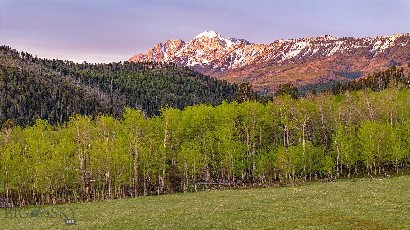 Tucked into the heart of the Bridger Mountains, this remarkable 160-acre property offers the kind of Montana experience most people only dream about. Bordered by U.S. Forest Service land on three sides, access to open country is virtually unlimited, with millions of acres of public land effectively serving as your backyard. Fishable South Fork of Sixteen Mile Creek winds through the property. Elk, deer, grouse, and bear are regular visitors, making this an exceptional hunting property and a wildlife watcher's paradise in every season. An existing and rehabilitated barn and corral sit near the creek. Framed by the rugged peaks of the Bridgers in every direction, the scenery here is nothing short of breathtaking.