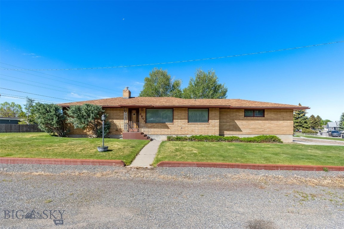 A wonderful 3 Bedroom 2 Bathroom Brick Rancher with a possible 4th Bedroom. Very large Bedrooms, many updates including 2 Egress windows .Move in ready Air conditioning Gas and wood Fireplaces/G Sprinklers
Attached 2 car Garage. Backyard has a covered Deck, Wood Fence & Beautiful Mature Aspens for shade and privacy.
Over 11,000 sq. Ft lot on the corner of Hannibal St. Includes a lawnmower and snowblower definite Must See !!!