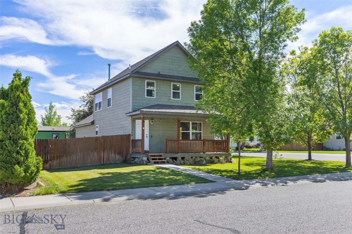 Welcome to 618 N River Rock Drive.

Perfectly positioned on a spacious corner lot in the River Rock Subdivision, this 3-bedroom, 2.5-bathroom home offers the perfect blend of comfort and easy living. Built in 2004, this inviting residence features 1,980 square feet of total living space situated on a level 6,490 square foot lot.

The main and upper levels provide 1,320 square feet of bright and functional space, kept comfortable year-round by central air conditioning and forced air gas heating. Downstairs, the 660-square-foot finished basement expands your living options significantly. This versatile lower level includes a spacious family room or dedicated den/office, storage space, a laundry room, and egress windows that ensure safety while letting in natural light.

Outdoor living is a breeze with two porches and a fully fenced backyard---perfect for entertaining or enjoying quiet Montana evenings. The property also features a convenient 2-car attached garage for your vehicles and outdoor gear.

Living in the River Rock Subdivision means enjoying an incredible array of community amenities right outside your door, including a stocked trout pond, scenic walking trails, and the River Rock Community Center. You are perfectly positioned just moments away from downtown Belgrade, local parks, and the Bozeman Yellowstone International Airport, while maintaining an easy 15-minute commute to Bozeman.

You may also appreciate the location within the Belgrade School District, where neighborhood students typically attend the highly acclaimed Ridgeview Elementary.