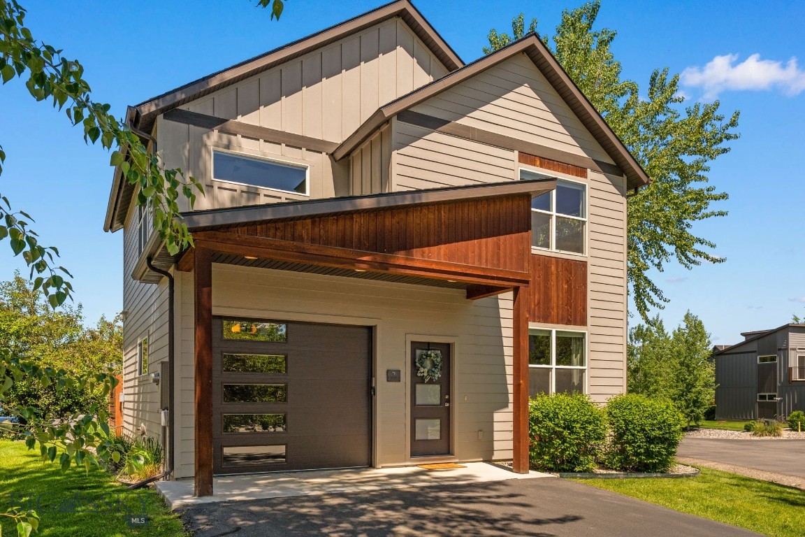 Welcome to 78 Caboose Court in Bozeman’s Railway Lofts & Cottages community. Featured in the Parade of Homes and maintained by its original owner, this contemporary farmhouse-style home offers an open-concept layout, abundant natural light, oversized windows, and efficient use of space. The kitchen connects directly to the dining and living areas, creating a functional layout for everyday living and entertaining, while the bedrooms provide comfortable private spaces. Located minutes from the Gallatin River and within easy reach of Bozeman, Four Corners, and Big Sky, the property offers convenient access to fly fishing, trails, recreation, dining, and local amenities. With its low-maintenance lifestyle and desirable location, 78 Caboose Court is well suited as a primary residence, lock-and-leave vacation home, or investment property in one of Southwest Montana’s growing markets.