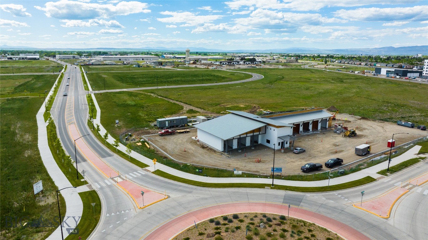 WEST POST is now offering commercial lots for sale at the I-90 Airport Interchange at Airway Boulevard and Frank Road in Belgrade, MT, just 6 miles west of Bozeman. The recently completed Frank Road will become the primary East/West connector to Jackrabbit Lane/US 191. This premier commercial development, with lots now under construction, is located within Belgrade City limits, providing all utilities and city services to the development. Phase 1 of WEST POST will have 36 lots and pad sites ranging from 0.7 to 6.2 acres, fully entitled for mixed-use development, with ideal sites for: hotels; restaurants; retail stores; offices; light industrial buildings; medical offices and many other uses. WEST POST is located less than a mile south of the Bozeman Yellowstone International Airport, and adjacent to the I-90 Interchange. Block 3 Lot 8 has Frank Road frontage, and will be ideal for retail, restaurant, etc.