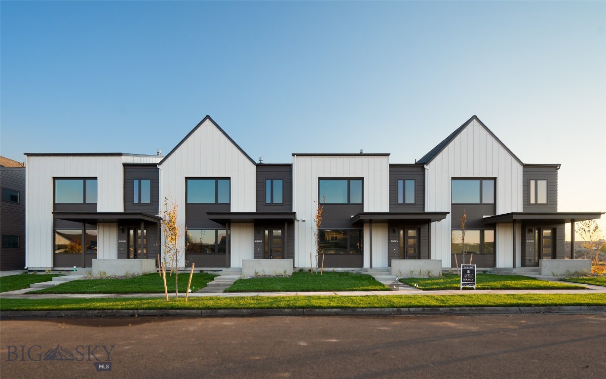 ****Seller offering $10,000 concession towards closing costs or rate buy down on accepted offers.**** Experience the epitome of contemporary living in Bozeman's newest condominium community, Autumn Grove. These stunning, newly constructed residences offer the perfect blend of style, comfort, and convenience. Each spacious unit boasts approximately 2,000 square feet of thoughtfully designed living space, featuring three bedrooms, two and a half bathrooms, and a two-car garage. Designed with modern aesthetics in mind, Autumn Grove showcases three distinct interior finish packages, ensuring a unique look and feel for every home. The open floor plans create a seamless flow between living, dining, and kitchen areas, while the second-floor private bedrooms offer tranquility and privacy. Enjoy the ease of low-maintenance condominium living with a $300 monthly HOA fee and a one-time $500 fee. Built by the trusted local builders, TruNorth Contractors, these homes are crafted with quality and durability in mind. Don't miss this opportunity to own this centrally located condo in beautiful Bozeman, Montana. Photos are of a similar unit that reflect the interior finishes of this unit.