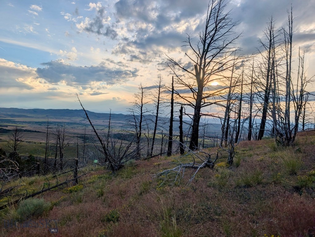 20 acres with outstanding views of the valley and even the Missouri River. Remote and quiet. Solar / off-grid set-up will be needed. Great spot to unwind and enjoy the scenery.