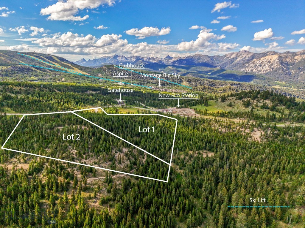 The Ultimate Land Offering in Spanish Peaks Mountain Club – 19.07 Acres of Elevated Living
Introducing a rare opportunity to own both Lot 1 and Lot 2 in Wheatgrass Meadows—a combined 19.07-acre estate parcel adjacent to open space and set within the newest and most exclusive developer release in Spanish Peaks Mountain Club. This is one of the largest available residential land offerings in the community with close proximity to the amenities and Montage Big Sky, delivering a unique combination of privacy, scale, and access to world-class amenities—all at an exceptional value for luxury-minded buyers.
Tucked into a tree-lined enclave and surrounded by open space, this expansive double-lot offering provides the perfect canvas to build a legacy property in the heart of Big Sky. Whether you’re envisioning a grand mountain retreat with a guest home, family compound, or multi-structure layout, there’s ample room to bring your vision to life—think 8+ bedroom main residence plus a 3-bedroom guest home, with space to spare.
Both lots feature initial landscaping and roughed-in driveways, making them ready for site exploration and planning. Thoughtfully positioned picnic areas invite you to pause and take in the surrounding beauty., inviting you to pause and soak in the wide-open vistas, fresh mountain air, and peaceful natural surroundings.
Ownership includes opportunity for a Signature Golf or Social Membership at Spanish Peaks Mountain Club, unlocking access to premier amenities including Tom’s 10 Par 3 Golf Course, the stunning new Aspire Lodge, and an extensive trail network. You’re also just minutes from the Montage Big Sky, where luxury meets lifestyle with five-star dining, spa services, and ski access to Big Sky Resort.
This is a truly one-of-a-kind land offering—19.07 acres of usable, build-ready terrain in one of the West’s most exclusive mountain communities, SPMC. Wheatgrass Meadows offers space, flexibility, and value without compromise. Create your Montana legacy here.