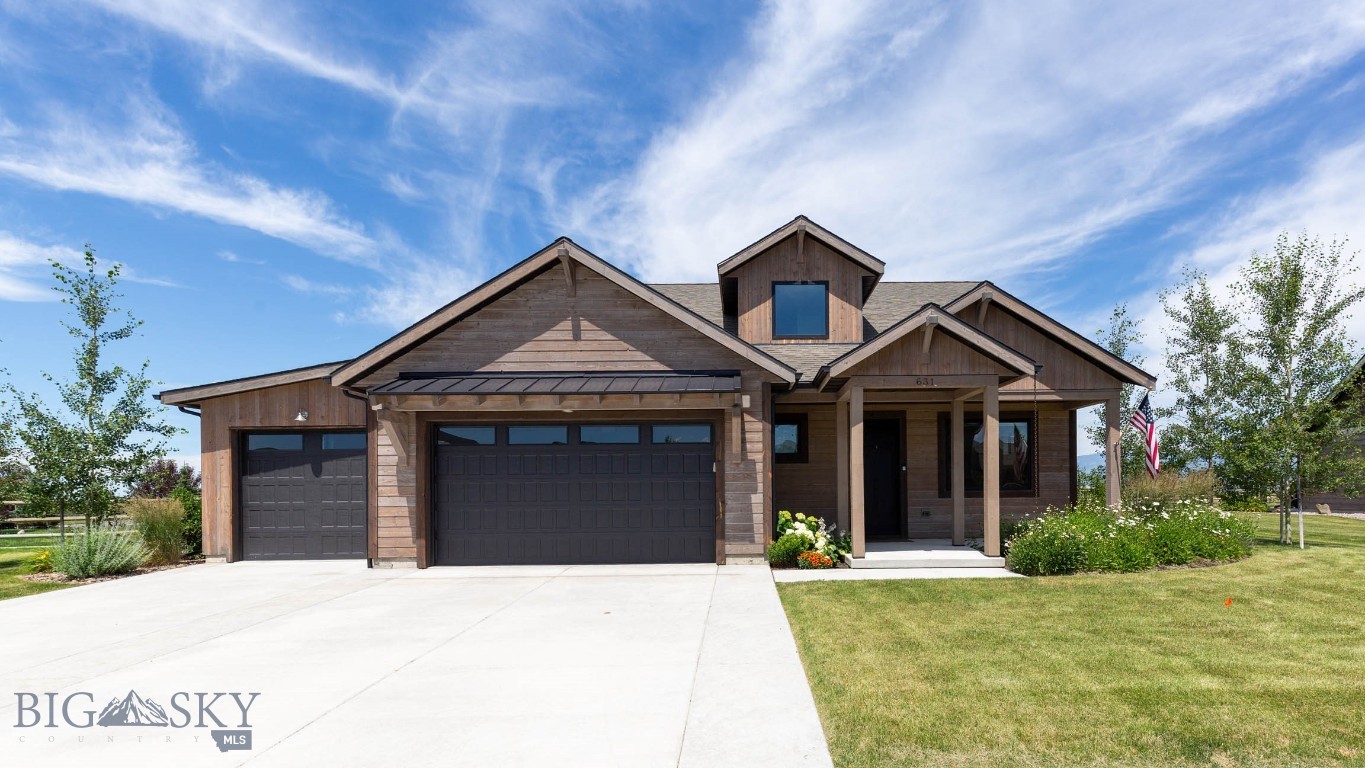 Some homes offer an exceptional location. Others are designed for comfortable everyday living. A select few combine location, convenience, and thoughtful design into one complete package.

Built in 2021 and exceptionally lightly lived in, this beautifully appointed 4-bedroom, 3-bath home offers the ease of true main-level living with a spacious primary suite and two additional bedrooms on the main floor, while the upper level provides a fourth bedroom, full bath, and expansive bonus room—ideal for guests, a home office, fitness, or media space.

At the heart of the home is a bright, open kitchen featuring quartz countertops throughout, a generous island, gas range, farmhouse sink, pantry, and abundant cabinetry. The adjoining living room is anchored by a gas fireplace with a built-in blower, creating a warm, inviting gathering space during Montana evenings.

Designed for both comfort and convenience, the home also features central air conditioning, dual-zone climate control, custom-crafted closet systems throughout, a well-appointed laundry room with cabinetry and folding counter, window coverings, a Ring doorbell, and a heated, finished three-car garage.

Step outside to a beautifully landscaped backyard where a nicely sized patio, complete with a natural gas hookup for your grill, becomes the perfect place to entertain, unwind, or simply enjoy the spectacular Bridger Mountain views.

Location is where this home truly shines. Situated next to Black Bull Golf Community and directly across from the Gallatin Valley YMCA, you will enjoy immediate access to golf, fitness, dining, recreation, and childcare. Baxter Lane and Love Lane provide convenient connections to Downtown Bozeman, Four Corners, Bozeman Yellowstone International Airport, Montana State University, and Big Sky, making daily life remarkably convenient.