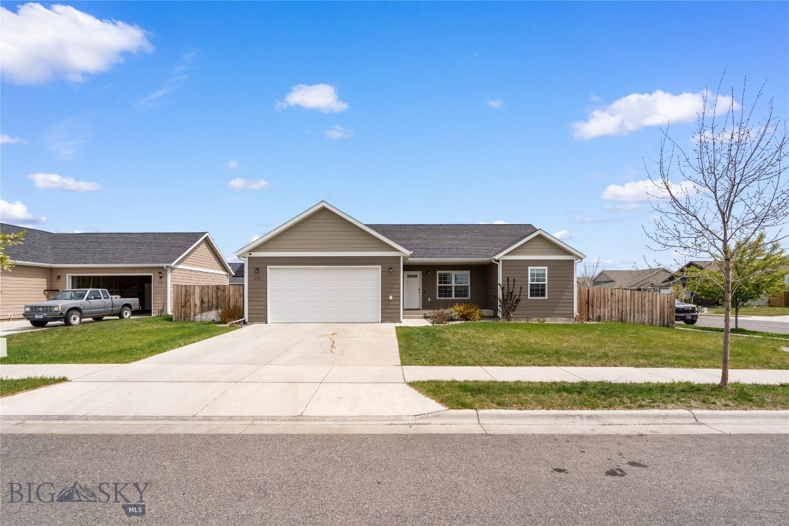 OPEN HOUSE SUNDAY 7/12/26 from 1-3pm
Discover comfortable Montana living in this beautifully maintained ranch-style 3-bedroom, 2-bath home in Belgrade. Offering convenient single-level living, this inviting residence features a thoughtfully designed floor plan with spacious living areas, modern comforts, and plenty of room to enjoy both indoor and outdoor living.
The well-appointed kitchen flows seamlessly into the main living spaces, creating an ideal setting for everyday living and entertaining. The private primary suite offers a relaxing retreat with a generous walk-in closet, while the additional bedrooms provide flexibility for family, guests, a home office, or hobbies. A dedicated laundry area adds everyday convenience and functionality.
Enjoy the outdoors in the fully fenced backyard, complete with a welcoming patio perfect for summer gatherings, barbecues, morning coffee, or relaxing evenings under the Montana sky. The outdoor space offers privacy and room for pets, play, gardening, and enjoying the beauty of the surrounding area.
An attached 2-car garage provides excellent storage and parking space for vehicles and all of your Montana lifestyle essentials. Located in desirable Belgrade, this home combines comfort, convenience, and a welcoming atmosphere—making it a wonderful place to call home.