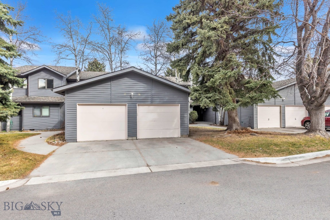 Tucked among mature trees in the desirable Southbrook community, this top-floor condominium offers rare privacy, tasteful updates, and easy access to everything Bozeman has to offer. This well-maintained 2-bedroom, 1-bath home features fresh interior paint, newer flooring, updated lighting, and an updated kitchen with modern countertops, newer appliances, and ample cabinetry.
The open living and dining area is anchored by a cozy corner fireplace and opens to a private deck surrounded by mature trees and landscaping—creating a peaceful outdoor retreat. Positioned on the upper level, the home is drenched in natural sunlight, adding warmth and brightness throughout the living spaces. The convenience of your own in-unit washer and dryer further enhances everyday living.
Additional highlights include gas forced-air heat, air conditioning, and a detached one-car garage complete with attic storage—ideal for extra gear or seasonal items. Located just minutes from Montana State University, trail systems, shopping, and dining, this home offers comfortable, low-maintenance living in one of Bozeman’s most convenient locations.