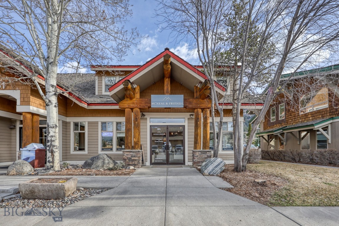 Located in the core of Big Sky’s Meadow Village commercial district, 151 Center Lane offers a highly coveted commercial presence in a setting defined by steady foot traffic and year-round vitality.  Surrounded by anchor tenants including American Bank, the US Post Office, and Country Market, along with local restaurant favorites Olive B’s and Michelangelo’s, this property benefits from exceptional accessibility and visibility. Equally important is the fact that it offers ample parking and nearby amenities making the location all the more desirable.  As Big Sky continues to evolve as a premier mountain destination, opportunities to own in such a central and established location remain exceptionally limited, underscoring the long-term value and strategic advantage of this offering.
