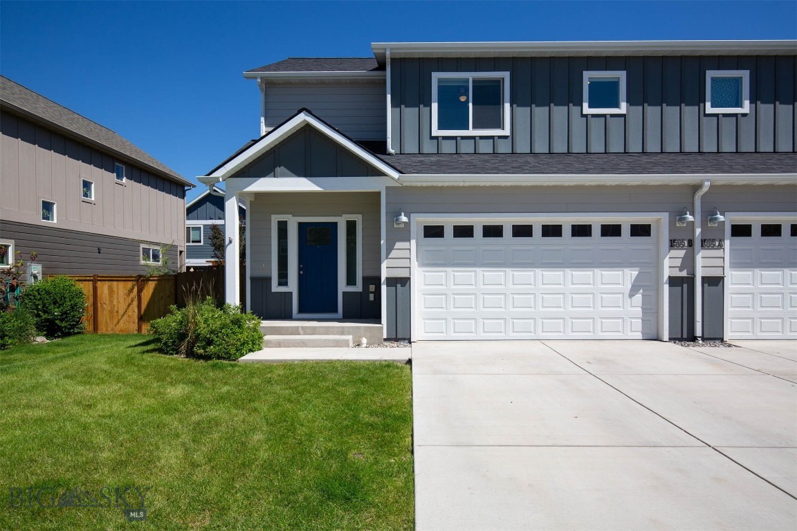 Welcome to this beautifully maintained 1,768 sq ft townhouse in the desirable Story Creek neighborhood of Belgrade, Montana. Offering the perfect blend of modern comfort and convenient location, this 3-bedroom, well-designed home is move-in ready with easy access to everything the Gallatin Valley has to offer.
Step inside to find stylish flooring throughout the main living areas, creating a clean, low-maintenance aesthetic that’s both durable and elegant. The heart of the home is the kitchen featuring stunning granite countertops, stainless steel appliances ample cabinetry, and a high-efficiency natural gas range. The open floor plan flows seamlessly into the bright living spaces, making entertaining effortless.
This townhouse boasts central air conditioning for year-round comfort during Montana’s warm summer days. Additional highlights include a 2-car attached garage for secure parking and extra storage, plus thoughtful finishes that elevate everyday living.
Outside, enjoy your private fenced yard—an excellent space for pets, gardening, or relaxing with friends and family while soaking in the sun.
Location is everything here. Unit B is conveniently situated near schools and just minutes from downtown Belgrade, with its charming shops, restaurants, and community events. Commuters will love being close to the Bozeman Yellowstone International Airport, as well as easy access to Bozeman, Four Corners, Big Sky and the endless outdoor recreation opportunities in the surrounding mountains and rivers.
Whether you’re looking for your first home, a smart investment property, or a low-maintenance lifestyle in one of Montana’s fastest-growing communities, this townhouse delivers. Don’t miss your chance to call 1505 Butler Creek Ave Unit B home.