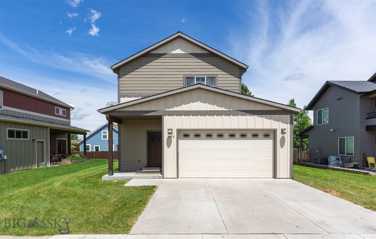 Welcome to 2473 Daffodil, a well-maintained home in a desirable central Bozeman location, offering convenient access to parks, trails, shopping, dining, and schools. Filled with natural light, this inviting 3-bedroom, 2.5-bath residence features warm wood cabinetry and trim that create a timeless, comfortable atmosphere throughout.

The thoughtfully designed floor plan offers functional living spaces and a spacious primary suite highlighted by vaulted ceilings, providing a peaceful retreat. Enjoy outdoor living on the covered side patio—perfect for relaxing, entertaining, or enjoying Montana's beautiful seasons. A two-car garage provides ample space for vehicles, gear, and storage.

Combining comfort, quality, and an exceptional location, this move-in-ready home is an outstanding opportunity in a great central location.