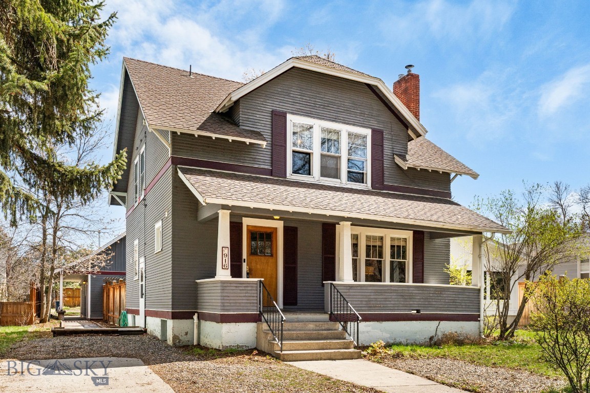 Historic Bon Ton District Gem with Guest House, Sauna, Pool & Double Lot

Step into timeless charm with this beautifully maintained historic property, ideally located just blocks from downtown and Montana State University. Nestled in the sought-after Bon Ton Historic District, this rare offering spans two spacious city lots. The property also includes a two-car garage and additional carport for ample parking and storage.

The 2791 sq ft main residence features 3 bedrooms and 2.5 bathrooms, highlighted by warm inviting living spaces and distinctive architectural details throughout. Gather around the wood-burning stove with its built-in pizza oven—perfect for entertaining or enjoying cozy evenings at home.

A separate 1078 sq ft guest house (ADU) adds exceptional versatility, offering 1.5 bedrooms and 1 full bathroom—ideal for guests, rental income, or a private office or multifamily living. Bringing the total square footage of the property to 3869 sq ft. 

Outdoors, the property truly shines. The expansive backyard is a private oasis filled with mature trees, offering a space to relax or entertain. Enjoy year-round wellness with a private sauna, outdoor shower, and an indoor swim spa pool.

With its unbeatable location, historic charm, generous lot size, and flexible living options, this is a rare opportunity to own a truly special property in one of the area’s most desirable neighborhoods.

Schedule your showing today and experience the unique character and lifestyle this one-of-a-kind home has to offer. No known covenants.