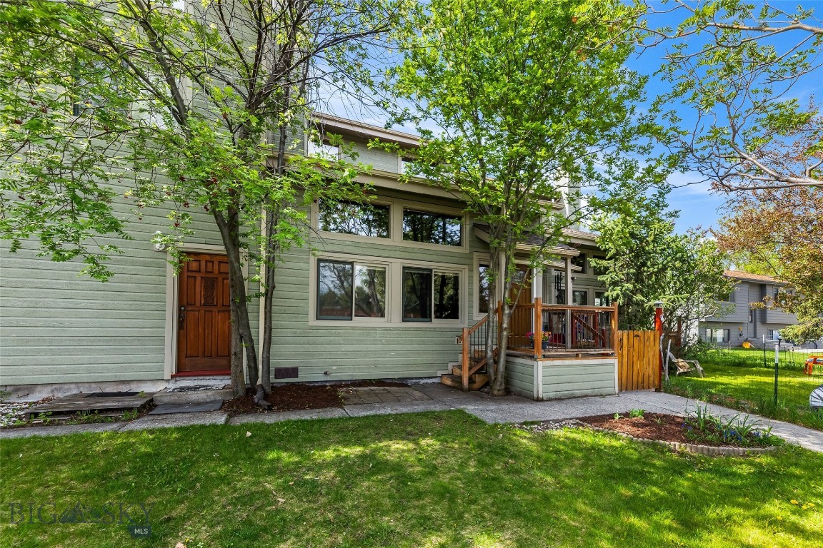 Whether you’re looking for a smart investment, a place for college living, or your own Montana retreat, this beautifully updated 3-level condo checks all the boxes.

With 1,715 sq. ft., of thoughtfully designed space, this home offers 2 spacious bedrooms plus a versatile non-conforming bedroom/office featuring a skylight—ideal for guests, studying, or working from home. The layout provides 2.5 bathrooms, including a private primary suite bath, making it both functional and comfortable.

UPDATED AND READY MOVE-IN: 
This home has been upgraded, giving you peace of mind and modern style:
Fully remodeled kitchen (2021) with custom cabinetry, granite countertops, farmhouse sink, and updated appliances.
Two remodeled bathrooms (2022)
New LVP flooring (2018)
Vaulted ceilings on the main level for an open, airy feel
Updated staircase and railings (2022)
Cozy up by the wood-burning fireplace or enjoy the comfort of cooling ceiling fans.

OUTDOOR LIVING:
Step outside to your private, fenced backyard featuring a new composite deck—perfect for relaxing or entertaining. The upper-level primary suite also boasts its own private balcony with new composite decking and railings.

CONVENIENCE AND PEACE OF MIND:
Attached 1-car garage with new door and opener (2021)
New roof, gutters (2021), and chimney cap (2026)
Keyless entry front door (2022)
HOA covers exterior insurance, water, sewer, and trash

LOCATION, LOCATION, LOCATION:
Enjoy easy walking or biking access to campus, dining, trails, and everything Bozeman has to offer. This property has been an ideal setup for college living—offering independence, comfort, and proximity all in one.

Current tax valuation: $616,000

Whether you’re buying for yourself, your student, or as an investment, this is an incredible opportunity to own in one of Montana’s most sought-after communities and location