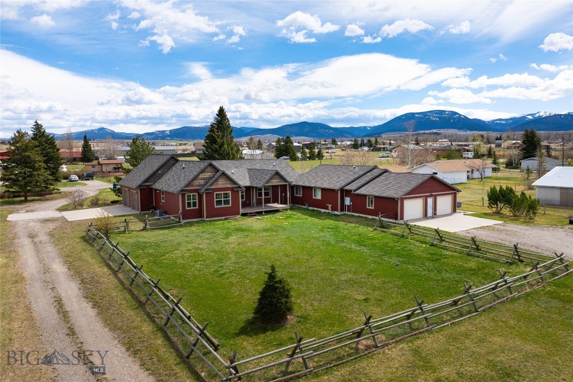 PRICE REDUCTION! - "Seller ready to make a Move"
Rare residential + commercial opportunity in the heart of Gallatin Gateway! Situated on 2.19 acres, this versatile property offers unmatched flexibility to live, work, and invest. The beautifully positioned main home and guest house sit on approximately ½ acre with sweeping views, while the additional 1+ acre parcel is already equipped with its own well and septic—ready for a shop, additional buildings, or future expansion.

The property features two residences totaling 4,224± SF, including a 2,956± SF main home, 750± SF finished basement, and a 1,190± SF attached ADU. The ADU (2 bed / 1 bath) is ideal for rental income, guest accommodations, or multi-generational living. Both the main home and ADU offer their own garages for added convenience.

Minimal covenants provide rare freedom and flexibility, making this an exceptional opportunity for those seeking space, income potential, and development upside—all with easy access to Big Sky and Bozeman.
Enjoy the ability to live, work, and invest all in one location with easy access to Big Sky and Bozeman.
