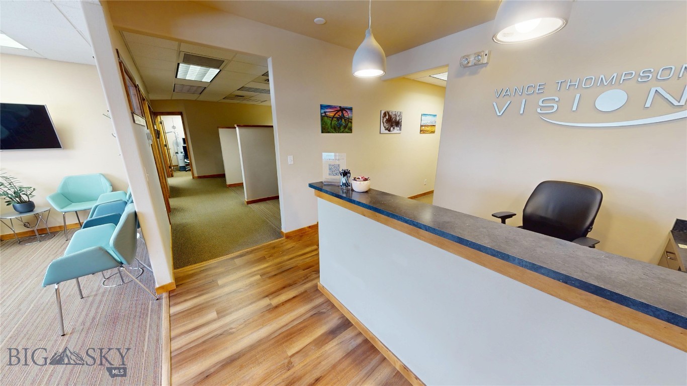 Convenient location in busy office park just off North 19th Ave. This second floor office space features 8 individual offices, each with a window to bring in natural light. There are also built in work stations with separation walls for additional work space. The spacious waiting area with reception desk is a welcoming first impression. Common area restrooms are just down the hall. The previous user was medical, so would work very well for a medical user.