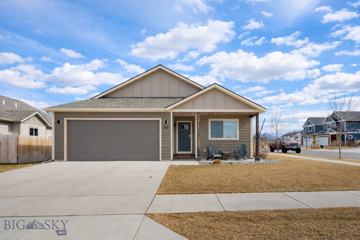 Featuring effortless Montana living where comfort, simplicity, and opportunity come together in one inviting air conditioned home. This home sparkles and feels brand new! Thoughtfully designed with a single-level open floor plan, this 3 bedroom residence offers a natural flow between living, dining, and huge kitchen spaces—creating an environment that feels both bright and welcoming. Whether you're hosting friends, enjoying a quiet evening at home, or simply appreciating the ease of one-level living, the layout makes everyday life feel easy.

Large windows all fitted with high end custom blinds bring in natural light while the open concept encourages connection between spaces, making the home feel natural, functional, and comfortable. The single-level design is ideal for those seeking convenience and accessibility without sacrificing style or livability.

Located in the growing and vibrant community of Belgrade, Montana, this property offers the best of small-town Montana living while remaining just minutes from the amenities of Bozeman and the Bozeman airport. Belgrade is beloved for its strong sense of community, constant local events and activities, expanding local businesses, and easy access to the outdoors—from fishing and hiking to skiing and endless Big Sky Country adventure.

Adding to its appeal, the property presents excellent investment potential with the ability to be used as long term or a short-term rental (buyer to verify local regulations). Whether you're looking for a primary residence, an income-producing property, or a flexible Montana retreat, this home offers the versatility to match your goals. This property can be purchased fully furnished as well (inquire for details) Make this perfect treasure of a place your new HOME SWEET MONTANA HOME!
