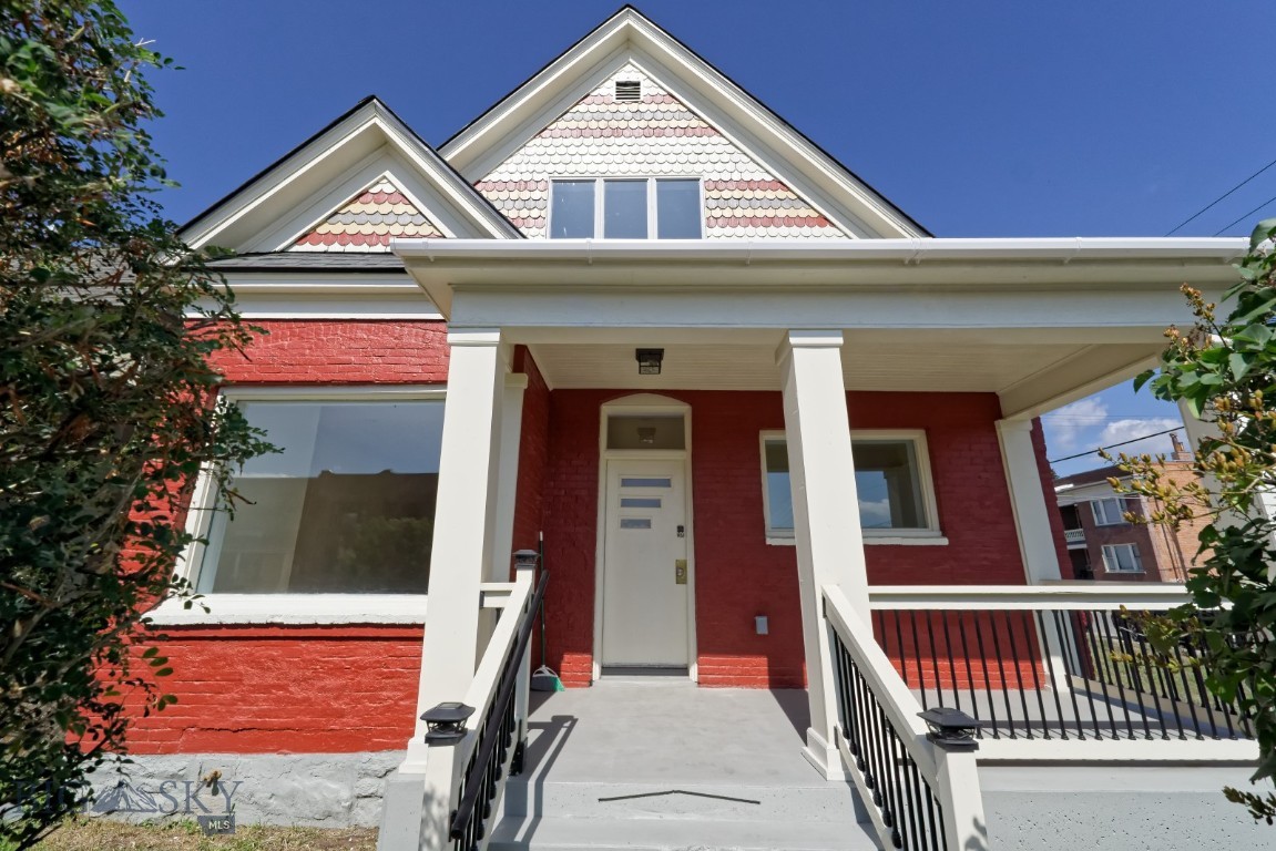 NEW PRICE!
A beautiful remodel on a 120 year old home.  All systems have been upgraded by the current owners including: new roof, new 200 amp service, updated plumbing, new water line, furnace replaced, new hot water tank & new windows in most rooms. The exterior has a beautiful "Victorian Painted Lady" color scheme to emphasize the historic features. A beautiful entryway with fireplace leeds you into the home. The original hardwood floors have been refinished into the formal living room with french doors opening to a bedroom/study. The bath is large with a walk in shower. An extensive kitchen with a large eating space is at the end of the open floor plan. Upgrades include softclose cabinets, appliances and elegant granite counter tops! A utility room off of the kitchen goes to the back door and a new deck in the back yard. Upstairs is a bedroom with walk in closet, bedroom with two closets, primary bedroom with its own bath and walkin closet plus an additional bath with walkin shower.  The basement is good for storage and has all of the original granite foundation walls exposed. There is room to put additional living space in this area. A large lot to the east side provides space for a yard or even to build a garage.