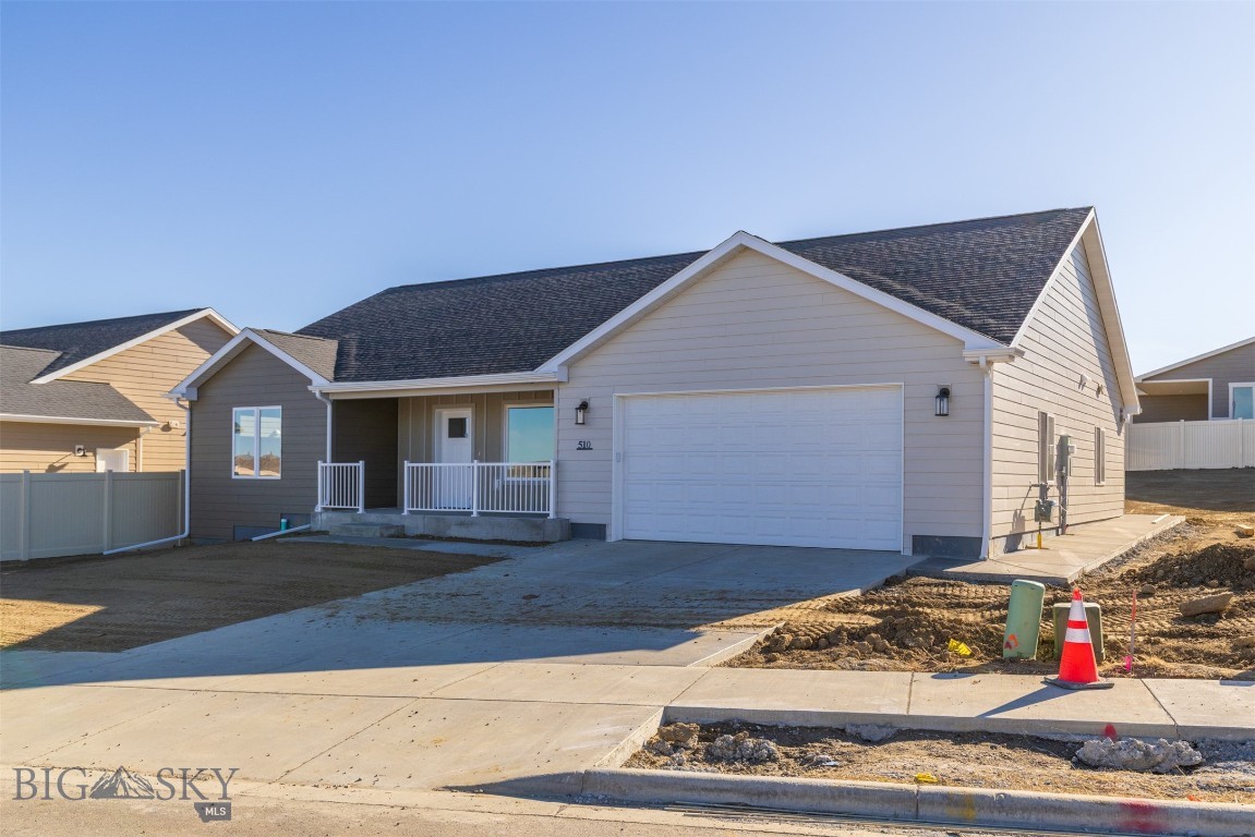 Thoughtfully built by Bob Pentecost Construction, this bright one level home in the High Sierra Subdivision is truly move in ready. It features a clean, functional layout with vaulted ceilings and large windows that bring in great natural light.The kitchen flows seamlessly into the dining and living areas and is complete with a large island, soft close custom cabinetry, designer lighting, a gas range, and a coffee bar with additional storage. The primary suite includes a walk in closet and private bath, while two additional bedrooms and a full bathroom provide flexibility for guests, a home office, or whatever fits your needs. Outside, enjoy a spacious yard and a covered patio plumbed for gas, ready for grilling and outdoor gatherings. The seller will upgrade the kitchen countertops to solid surface material for an additional cost of $5,000. Info deemed reliable but not guaranteed. Buyer and buyer agent to verify.