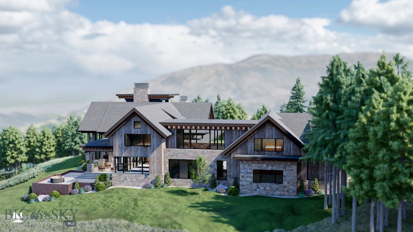 Welcome to North Pass Ranches, Bozeman’s newest gated, luxury ranch community. The parcel 4 homesite is build ready with power and well complete, as well as exquisite plans for a 5 bedroom, 6,365 SF retreat from the renowned, NVS Architects. You'll immediately experience top of the world views overlooking Bozeman and the entire valley. The homesite itself is tucked among dense stands of fragrant spruces and enjoys a bubbling spring, drawing wildlife and creating a sense of peaceful seclusion. The parcel's southward slope is a lush mountain meadow over which can be found astonishing mountain views, and the topography lends itself easily to multiple structures like guest homes, arenas, and more. There are currently 11 parcels remaining ranging from 72 to 160 acres within North Pass. With paved roads all the way from Bozeman, wells and power in to all of the homesites, these panoramic retreats are truly build-ready. The ranch is comprised of over 1,500 acres of awe-inspiring views, lush meadows, and pure mountain air, creating an idyllic community situated just 15 minutes from Downtown Bozeman, yet feels like the secluded mountain oasis Montana dreams are made of. Thoughtful amenities on site include a full time ranch manager, stocked ponds for fishing and casting lessons, over 10 miles of developed horseback riding and hiking trails, plus abundant wildlife in every corridor - elk, moose, deer, and bear abound.