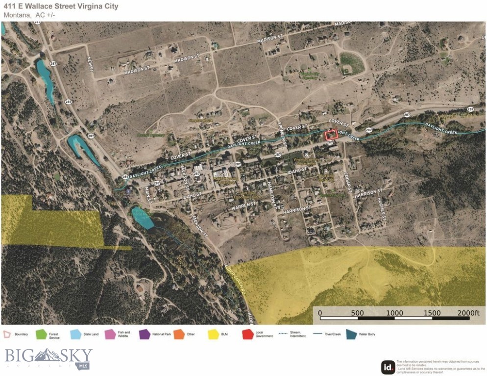 Virginia City Original Plat - Residential