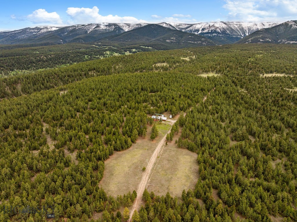 40 acres of private retreat in the Big Snowy Mtns! Whether you are looking for a getaway property or prefer to live closer to nature in comfort this answers the call. This 2br 1ba home/ cabin with attached oversized 2 car is situated at the foot of the Big Snowy Mtns with easy access to it recreation, you can Fourwheel or Snowmobile right from your garage!
 It has all the modern conveniences including fiber optic internet so you can feel "at home" in the woods, all while not seeing another home. Situated between Big Timber and Lewistown you are never too far away from "town", but far enough to feel you have escaped it!