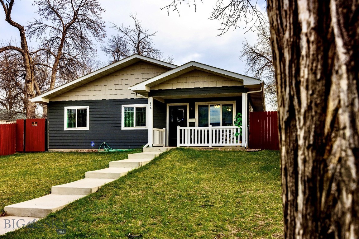Welcome home to this charming 3-bedroom, 2-bathroom gem offering 1,248 square feet of comfortable, easy-flow living all on one level. Whether you're right-sizing or buying your first home this move-in-ready property delivers peace of mind with major updates completed within the last 5 years: new roof, siding, furnace, plumbing, electrical, and flooring. The heavy lifting is done, just unpack and enjoy. Inside, you'll find beautiful wood flooring, a bright open layout connecting the living, kitchen, and dining areas, and a kitchen equipped with all appliances. Step outside to a welcoming covered front porch, perfect to relax and enjoy Montana's sunny afternoons. Ideally located in Great Falls, you're just minutes from the Missouri River, Giant Springs State Park, shopping, dining, medical facilities, and the International Airport. No HOA, no covenants; come on in to simple, worry-free homeownership.