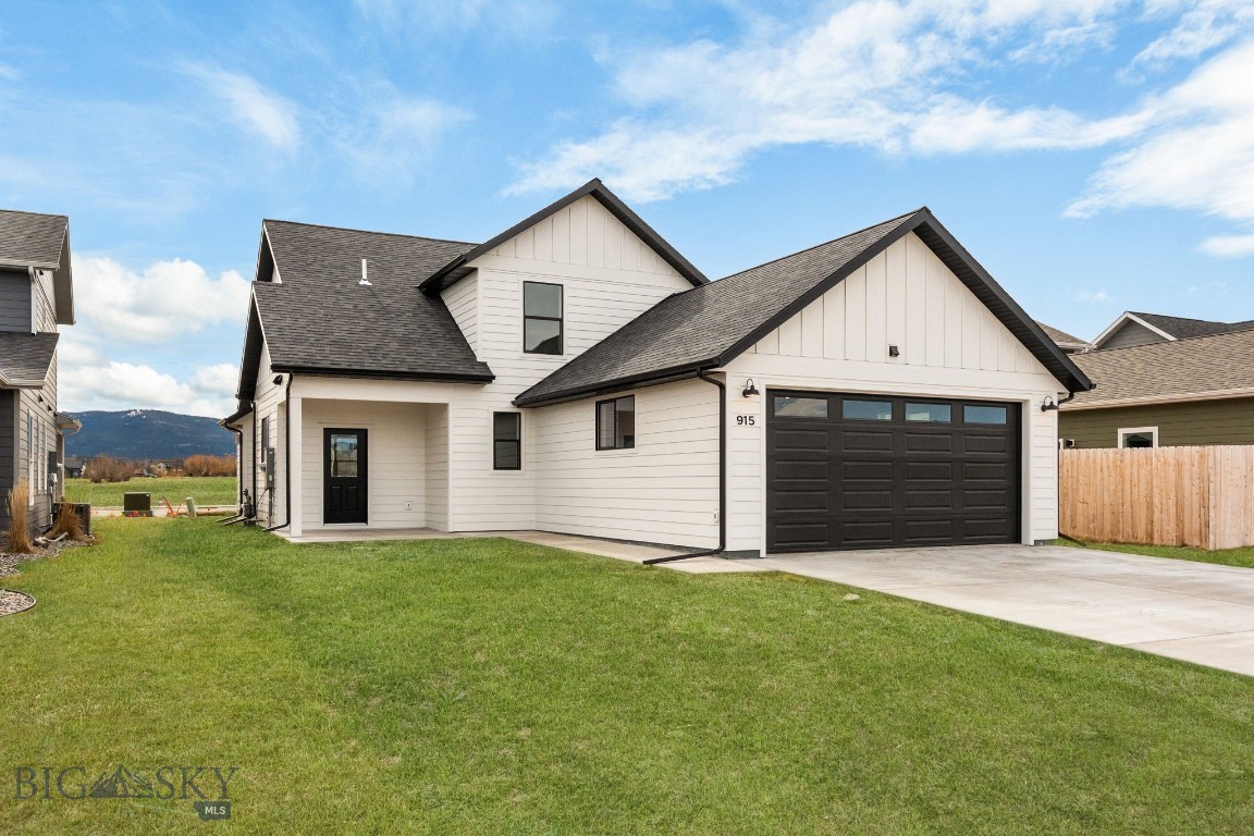 Spacious, flexible, and thoughtfully designed, the Ralston floor plan is ideal for growing families or those who love to entertain. Located in Bozeman’s Allison Neighborhood just south of Kagy between S. 19th and S. 3rd this home offers 2,500± square feet of well-appointed living space in one of the city's most convenient and desirable areas. Crafted by E.G. Construction, a builder with over two decades of local expertise, the Ralston features a large, open-concept main level with a generous kitchen, dedicated dining area, and light-filled living space that makes hosting feel effortless. A versatile bonus room adds flexibility for a home office, playroom, or second living area. Upstairs, four spacious bedrooms including a private primary suite offer plenty of room to spread out, while two and a half bathrooms and a 2-car garage provide everyday functionality. With construction underway, there's still time to personalize your finishes and make the Ralston your own. This floor plan delivers the perfect balance of space, comfort, and style in a neighborhood that feels like home. Landscaping to adhere to the City of Bozeman's requirements.