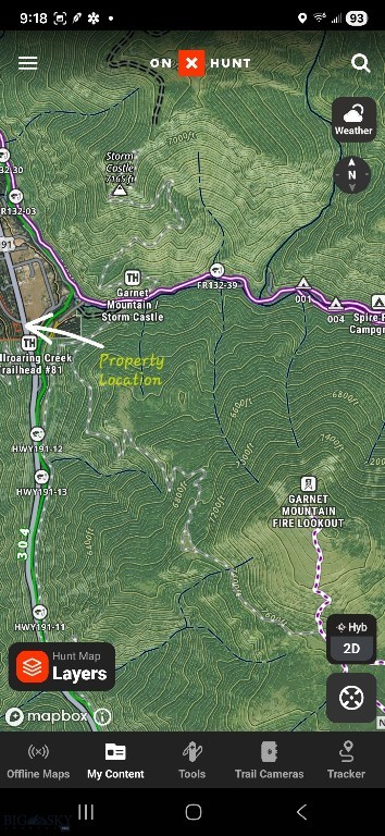 Gallatin Canyon - Land