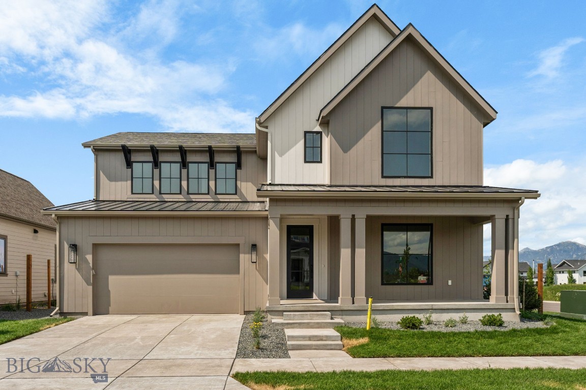 Welcome to The Bungalows at Blackwood Groves, where timeless charm meets modern convenience. These elegant homes offer thoughtful, high end finishes and spacious living areas with big views, blending classic design with contemporary flair. Plan 3 offers the most living space of any Bungalow model, as well as an open floor plan and multiple ensuite bedrooms. Each residence boasts a fenced backyard, providing a private retreat for relaxation or outdoor gatherings. Discover a neighborhood designed with you in mind, where charming, diverse streetscapes invite exploration and neighborly camaraderie flourishes. Explore numerous neighborhood parks that are interconnected. The gathering spot is rooted in the future Village Square and will have a great selection of places to eat, shop and have fun. You can get everywhere with ease, meet your neighbors and enjoy spending time outdoors on the community trails and sport courts, perfect for active lifestyles and leisurely strolls. The neighborhood is situated within an education hub, surrounded by top-tier elementary and middle schools, with Montana State University just a stone's throw away. Conveniently located, The Bungalows are just a short distance from Bozeman's historic Main Street, accessible via the scenic Gallagator Trail—a mere 10-minute bike ride away. Embrace the essence of small-town living in a setting designed for community connection and outdoor enjoyment. Welcome home to The Bungalows at Blackwood Groves—where life unfolds in perfect harmony.