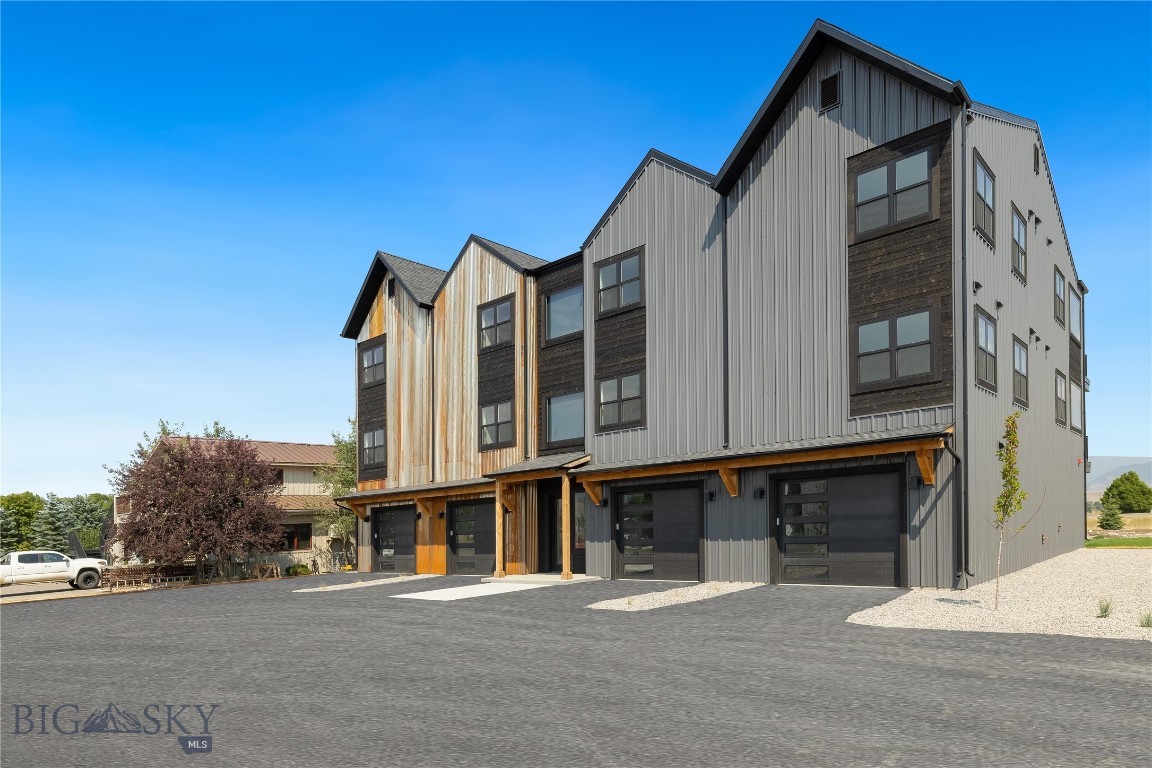 Set against the wide-open landscapes and river corridors that define the Madison Valley, The Drift at North Forty offers a rare opportunity to own new construction in the heart of Ennis. Located within walking distance of Main Street and minutes from the Madison River, these 3-bedroom, 2-bathroom residences provide immediate access to both town and open country.

Each home is designed for low-maintenance living with an open-concept layout and expansive windows that frame mountain views and fill the space with natural light. Finishes are durable and clean, designed with a timeless aesthetic that complements the surrounding landscape. The interiors balance practicality and comfort, making the home equally suited for everyday living and extended stays.

The walkout primary suite offers privacy and direct outdoor access, while two additional bedrooms allow flexibility for guests, family, or a home office. An attached one-car garage provides protected parking, and the dedicated storage room offers additional flexibility for fly tying, workout equipment, a small home gym, or organized gear storage.

Upper-level residences benefit from elevated sightlines and broader valley views. Short-term rentals are permitted, offering owners the option to enjoy the property personally while maintaining income flexibility.

World-class fly fishing on the Madison River, hunting and hiking on nearby public lands, and skiing at Big Sky Resort are all within easy reach. Yellowstone National Park and Bozeman Yellowstone International Airport are approximately an hour away, making The Drift at North Forty a well-positioned base for year-round use in the Madison Valley.