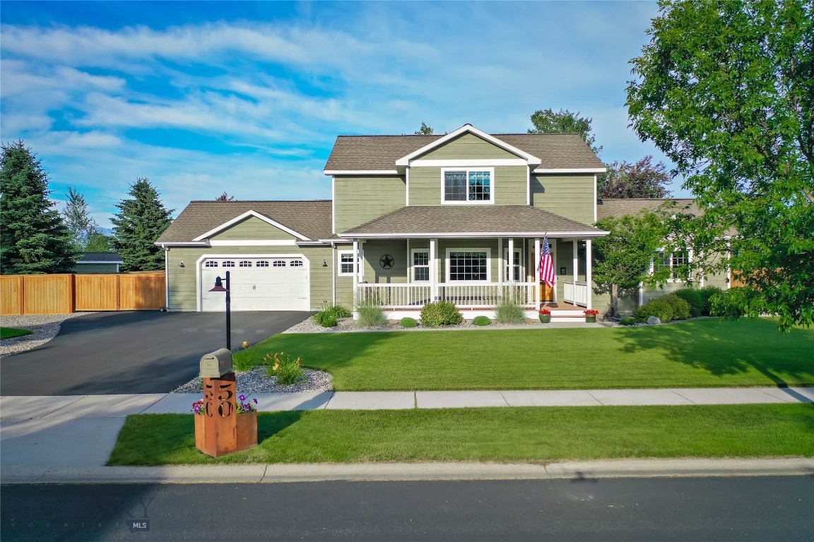 From The Moment You Arrive, it is Apparent this Home has been Meticulously Maintained & Beautifully Crafted. The Welcoming Covered Front Porch Opens to a Spacious Entry, Where 9’ Ceilings & Hardwood Flooring Create a Warm, Inviting Feel & Beautifully Showcase the Home’s Quality Finishes & Thoughtful Details.
The Main Level Features an Open Living Concept with Thoughtfully Defined Spaces, a Comfortable Flow with the Striking Stacked-Stone Gas Fireplace Serving as a Beautiful Focal Point Visible from the Kitchen.
The Well-Appointed Kitchen Showcases Granite Countertops w/ Tile Backsplash, Hickory Cabinetry with Crown Molding, Newer Appliances, Wine Refrigerator & Convenient Counter Seating. The Main Level is Complete with Dining Room Access to the Spacious Covered Back Patio, a Bedroom/Office, Full Bath with Live-Edge Granite Vanity & an Oversized Tiled Laundry Room with a Utility Sink, Cabinetry & Access to the Finished Garage.
Upstairs Enjoy the Spacious Primary Suite Offering a Walk-in Closet & En-Suite Bath Featuring a Tile Shower w/Granite Bench,  a Dual Sink Granite Vanity & Granite Surround Bubble Tub & Two Additional Spacious Bedrooms with Window Bench Seats, Full Bath with Dual Sinks, Soaking Tub/Shower & Convenient Linen Closet.
This Move-In Ready Home Sits on a Beautifully Manicured .46+ Acre Lot Designed for Exceptional Functionality, Featuring Gated RV Parking, Two Sheds & a Greenhouse. Recent Improvements Include Fresh Interior Paint, New Blinds including Westside Blackout Blinds, New Window Screens, Newer Water Heater, New Central A/C, Updated Three Zone Heating System, Humidifier & Air Scrubber. This Beautiful Home is a Must See!