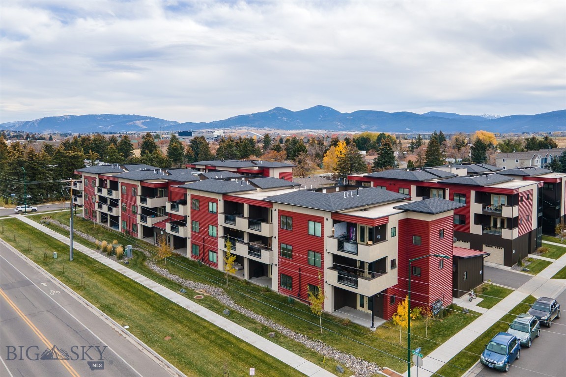 Enjoy the best of Bozeman living in this beautifully designed ground-floor end unit, perfectly positioned for unobstructed views of the Bridger Range. The open-concept layout creates an easy flow between the kitchen, dining, and living areas, which open directly onto a spacious deck — ideal for relaxing or entertaining against a mountain backdrop.

Each of the two bedrooms features its own ensuite bathroom, offering privacy and comfort for residents or guests. Thoughtful details include custom closet organizers, blinds  and a heated garage for convenience year-round.

Centrally located and adjacent to Montana State University, this property is a smart choice for those seeking a low-maintenance lock-and-leave residence, quality student or faculty housing, or a strong investment opportunity in one of Bozeman’s most desirable areas.